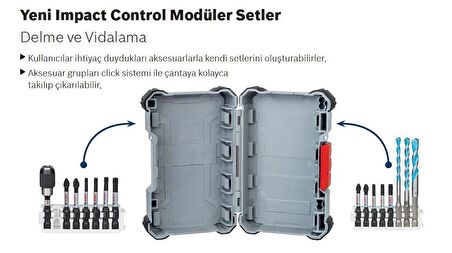 Bosch Impact Ctrl T20 Bits Uç 3'lü 150 mm 2608522360